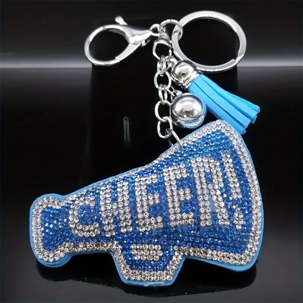 Blue Cheer Bag Purse Backpack Charm Keychain
